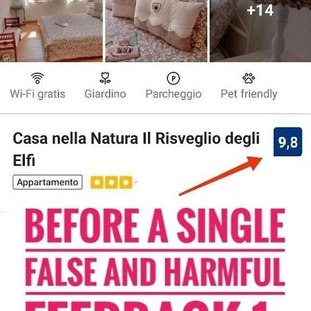 Casa nella Natura Il Risveglio degli Elfi Pedavena Esterno foto